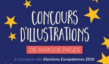 Concours d'illustrations de marques pages dédiés aux élections européennes 2019