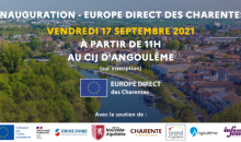 Europe Direct des Charentes inaugure le renouvellement de son label