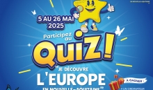 Tentez de gagner des lots avec un quizz sur l'Europe !
